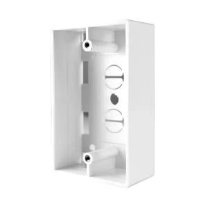 Caja de Montaje Superficial 2x4 Blanca Nitrotel NTMB24